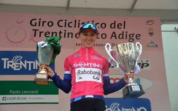 Katarzyna Niewiadoma vincitrice 23^ Giro Trentino Femminile (Foto Daniele Mosna)